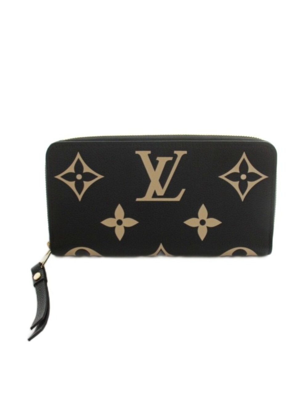 Louis Vuitton Zippy Wallet Monogram Empreinte Zip Around Coin Purse Leather